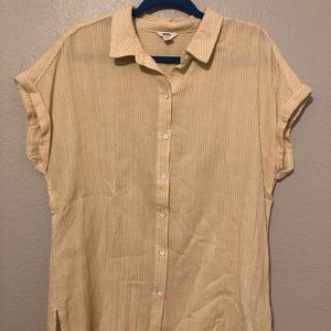 Yellow Button Down Shirt